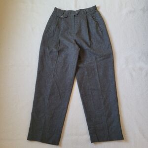 Vintage Lauren Ralph Lauren Wool Pants Women's Size 8 Olive Green High Waist...